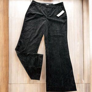 Coldwater Creek Onyx Thin Wale Bootcut Leg Corduroy Trouser